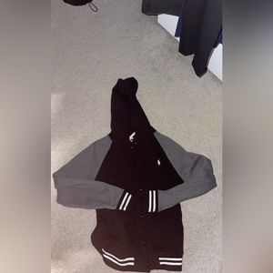 Polo Ralph Lauren Men's 2-Tone Fleece Hooded Sweatshirt Jacket with Pony